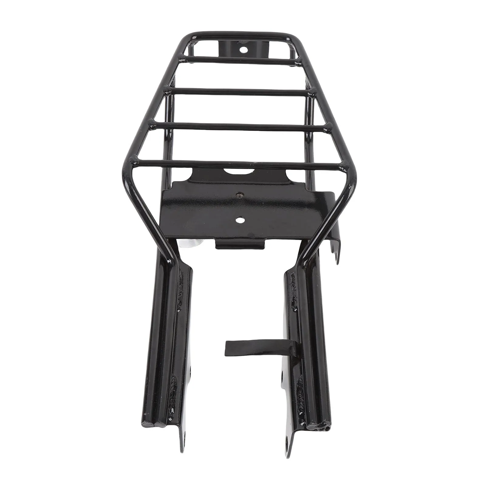 

Chrome Motorcycle Rear Luggage Rack Abrasion Proof Rear Cargo Carrier Bracket Seamless Welded Extending Lifespan for Motorbike