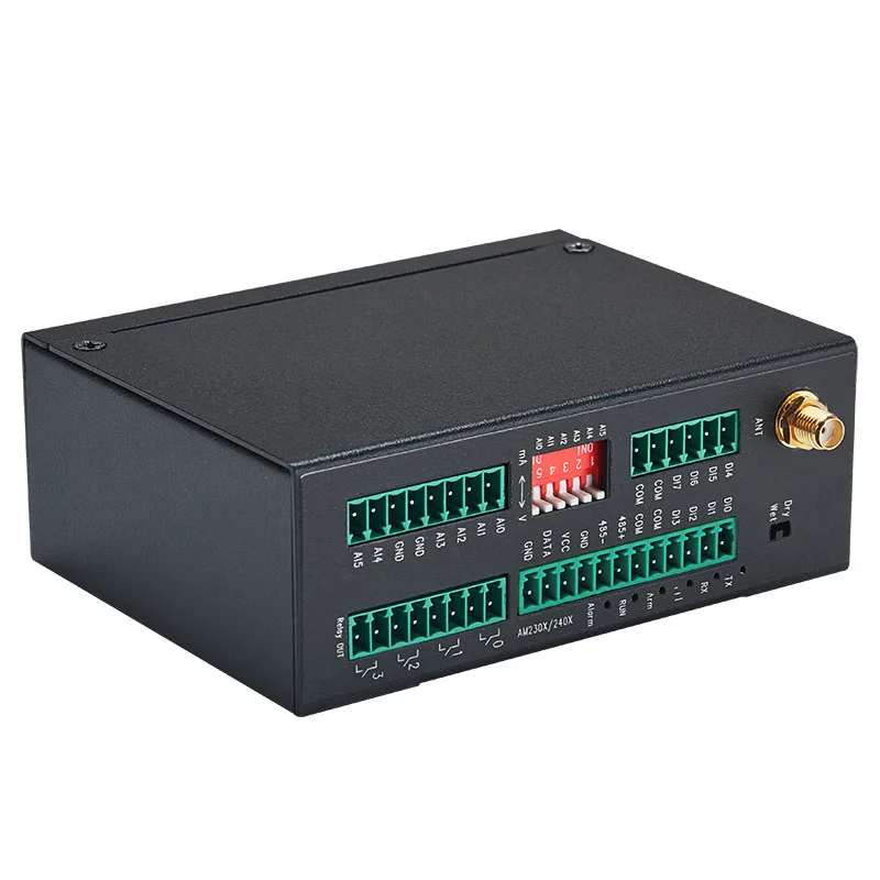 

4G LTE Cellular Modbus RTU поддерживает сбой питания переменного тока/восстановление сигнализации передачи данных Прозрачная передача