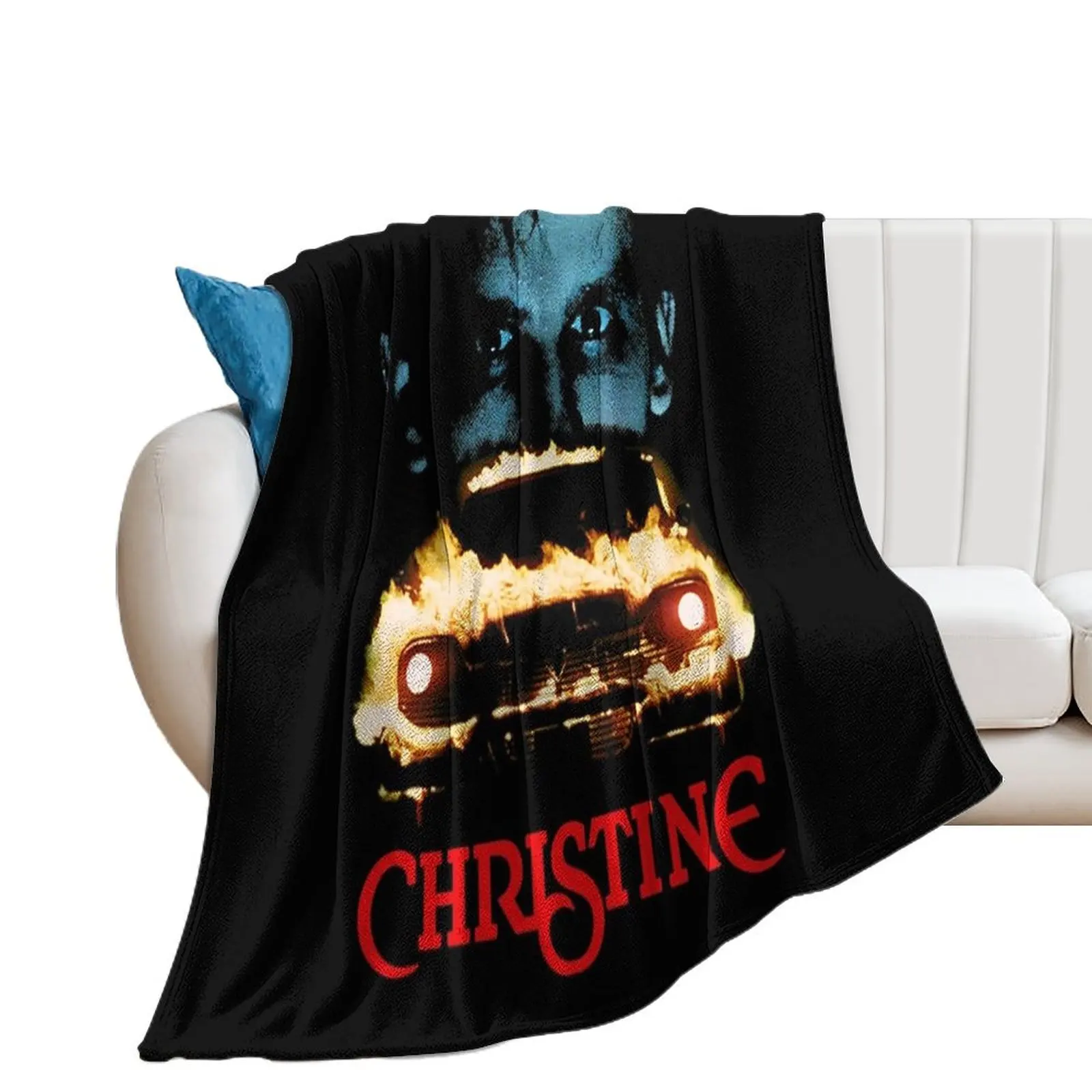 Christine and Arnie Tshirt Funny Gifts Throw Blanket Plaid for sofa Thins Single Blankets