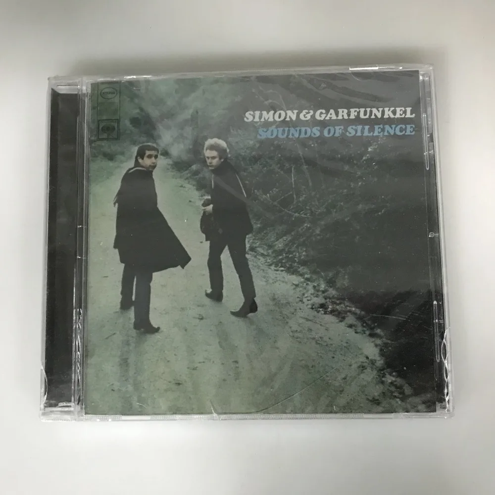 CD 'Sounds of Silence' American Folk Rock Duo Simon & Garfunkel 2nd 1966 Landmark 1960s Folk Release CD Album Melancholic