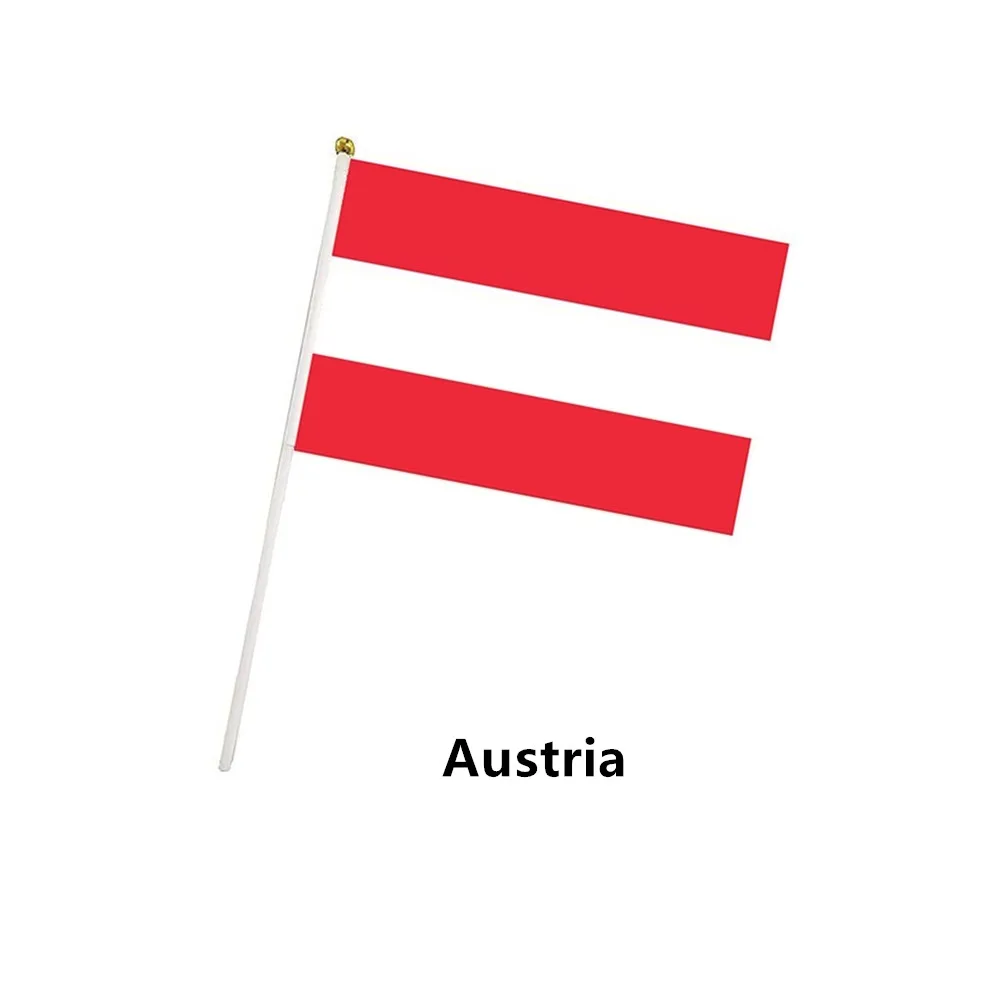 2025 Новый DE 8L Oscam Icam Austria Flag Linien, черный, красный, желтый, уличный стабильный флаг 4K Германии