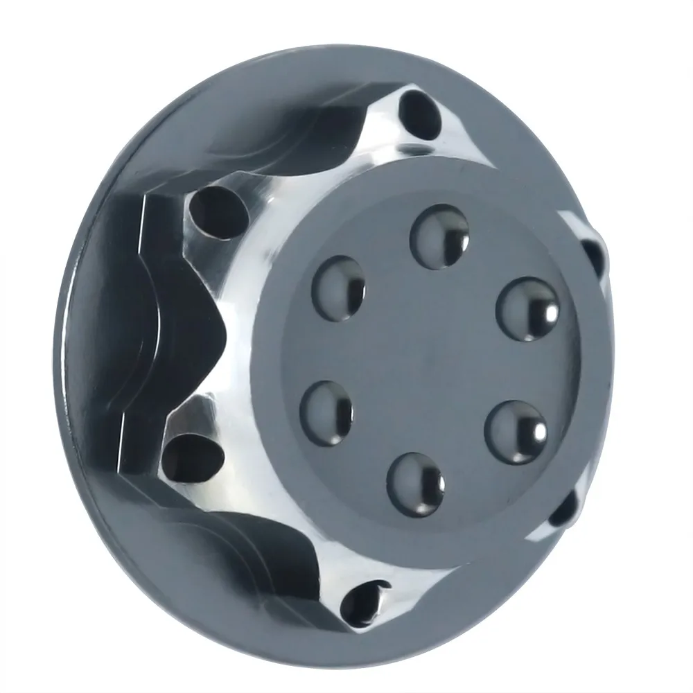 Aluminium-Radnabenabdeckung, Staubschutzabdeckung, 17 mm Sechskantmutter für Rc 1:8 X-maxx Summit E-revo Arrma Modellauto, rutschfeste Radabdeckung – Detail 13