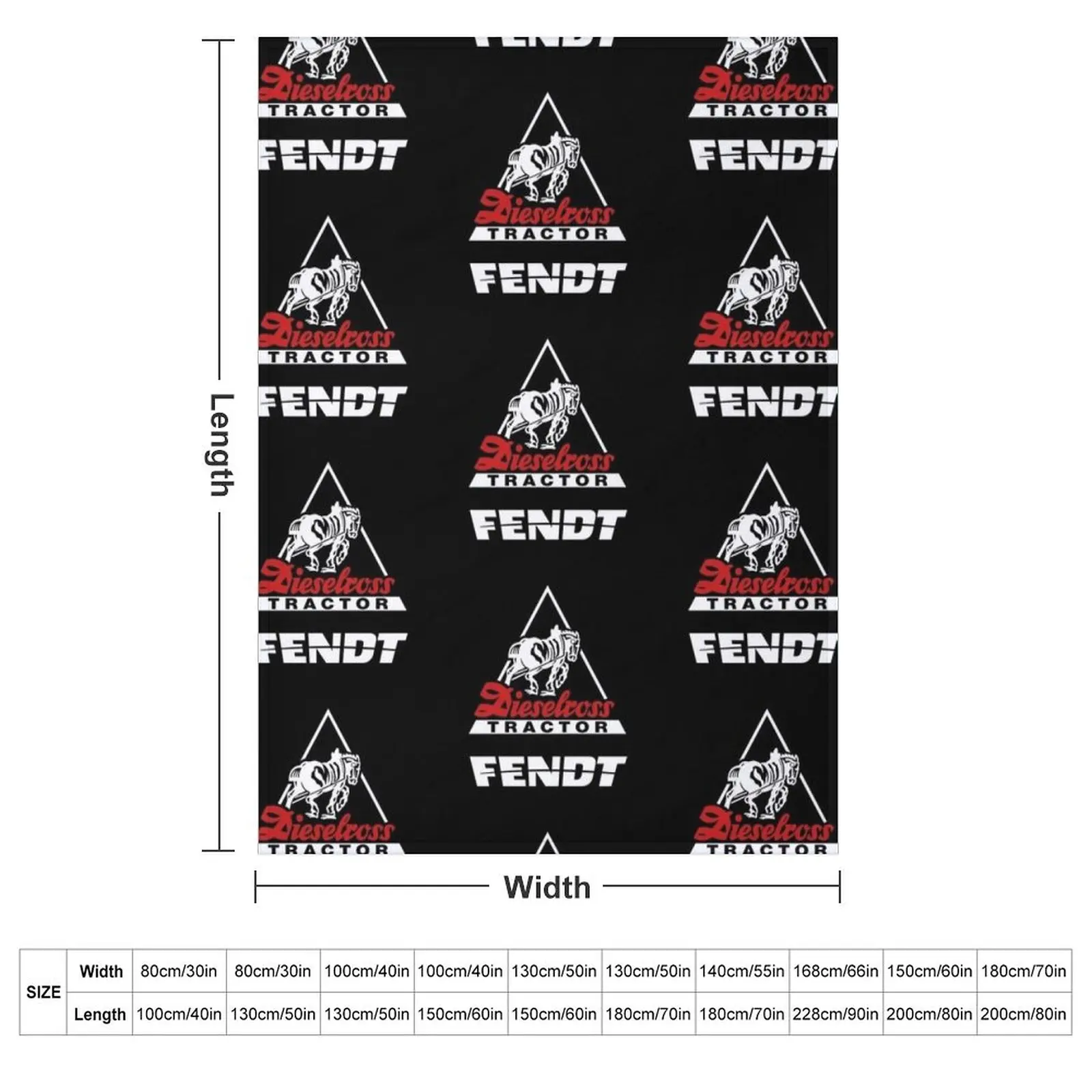 Amazing Fendt Dieselross tractor design Throw Blanket heavy to sleep bed plaid Tourist Beautifuls Bed warm for winter Blankets