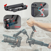 Adjustable Alloy Sling Handle Grip Handgrip with 1/4'' Screw for DJI RS4 , RS4 Pro, RS 3 Mini, RS3 ,RS3 Pro Gimbals Stabilizer