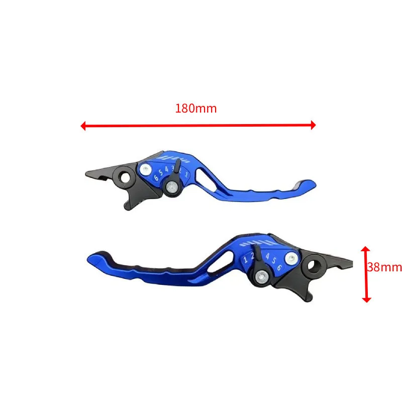 Universal Motorcycle modification accessories CNC aluminum front and rear disc brakes adjustable handlebars electric vehicle