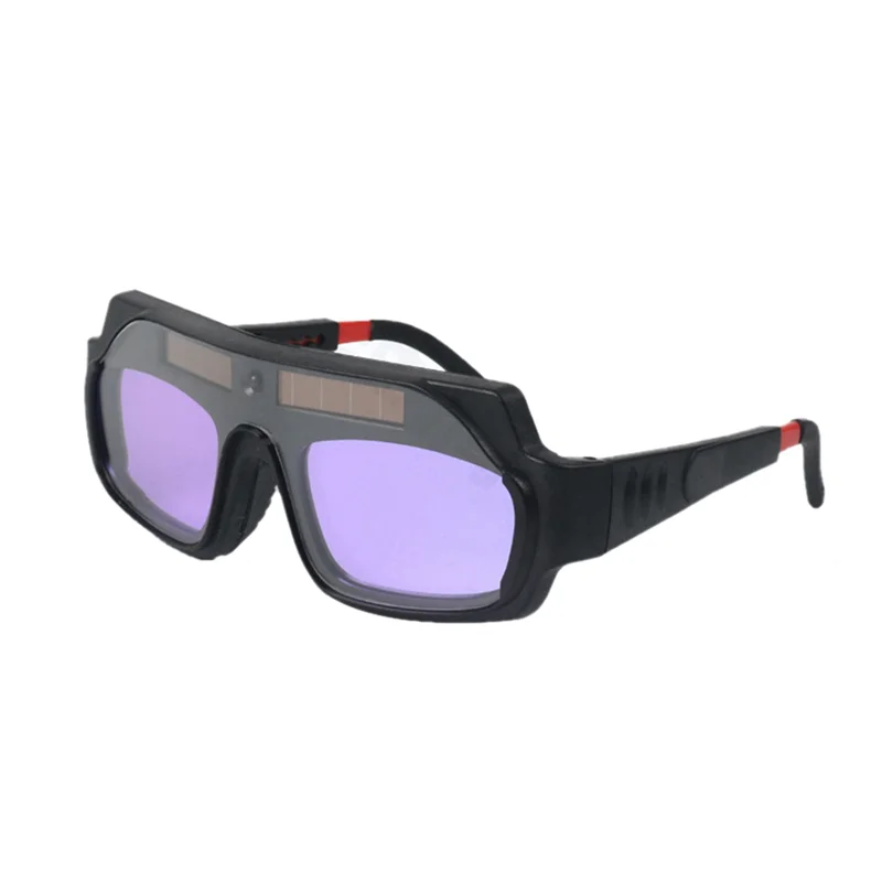 

Premium-2 PCS Auto Darkening Welding Goggles Anti-Scratch Large View Welder Glasses For Plasma Cut With 20 Pcs Lenses
