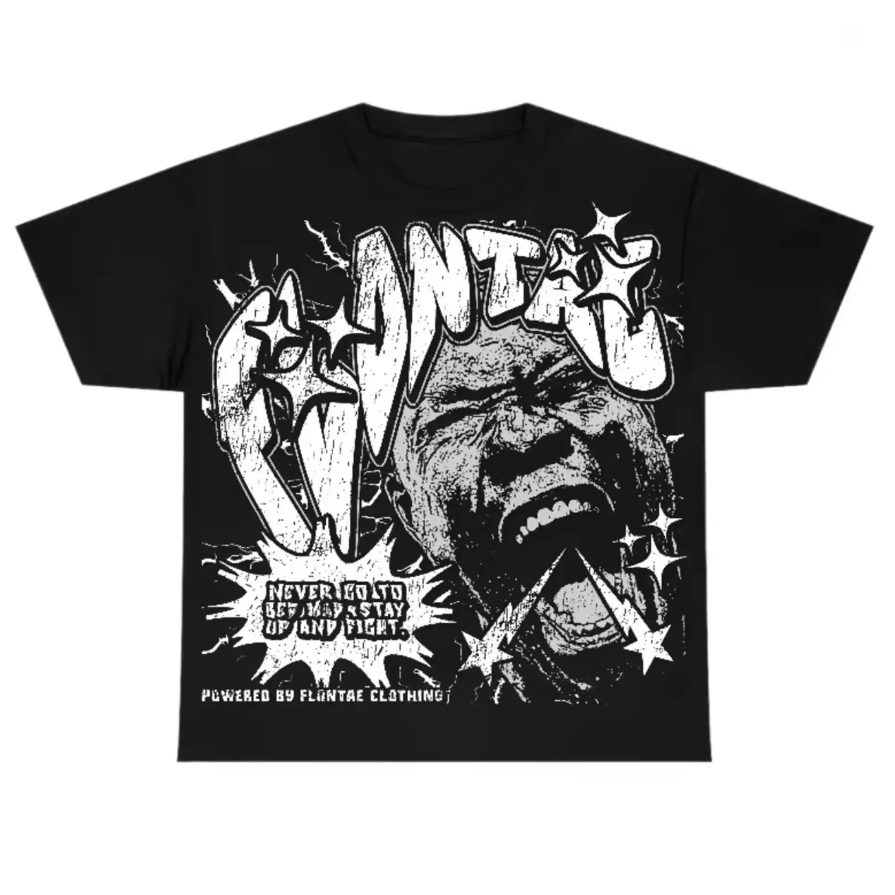 

Y2k Harajuku Streetwear Men and Women Short Sleeved Fashion New Cartoon Print Design Shirt Retro Hip Hop Trend Oversized T-Shirt