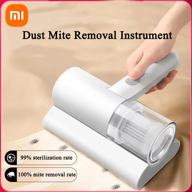 2023 New Xiaomi Mite Remover Brush for Home Bed Quilt UV sterilization disinfection Vacuum Cleaner 10000PA cyclone Suction