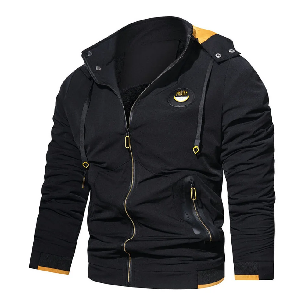 

Pop Men Outdoor Sports Jacket Windbreaker Coat Tactical Male Clothing Causal Fashion Jackets