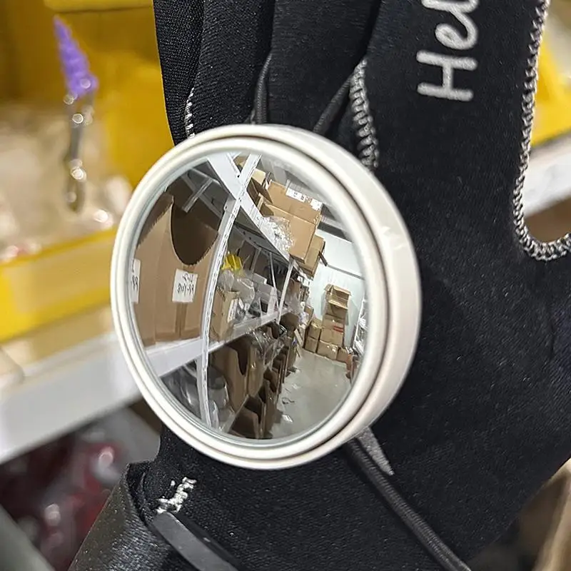 

Adjustable Rearview Mirror With Lanyard Rope Side Mount Accessory For Cave And Boat Diving BCD Equipment Bungee Rope Mirror