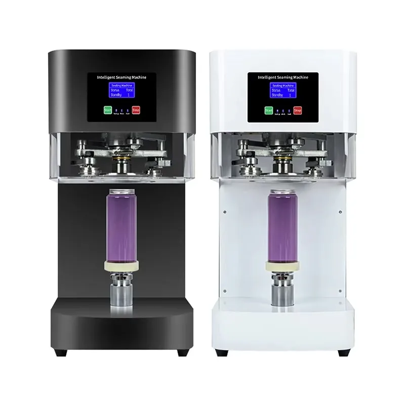 

CK Commercial Can Sealer 370W 3 Second Seal For Bubble Shop Milk Juice Bar Metal Plastic Can Sealing Machine