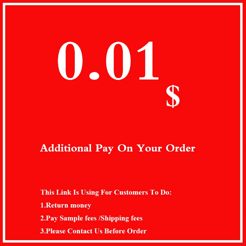 Additional Payment …