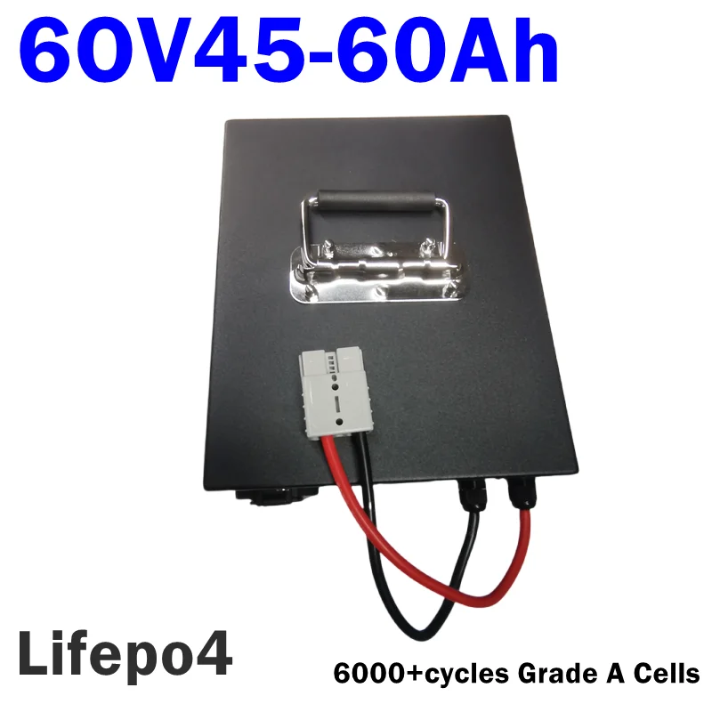 

Lifepo4 60 В 45 Ач 50 Ач 60 Ач литиевая батарея для 3000 Вт мини моторизованный 3-колесный электрический трехколесный велосипед для взрослых с покрытием мобильного скутера