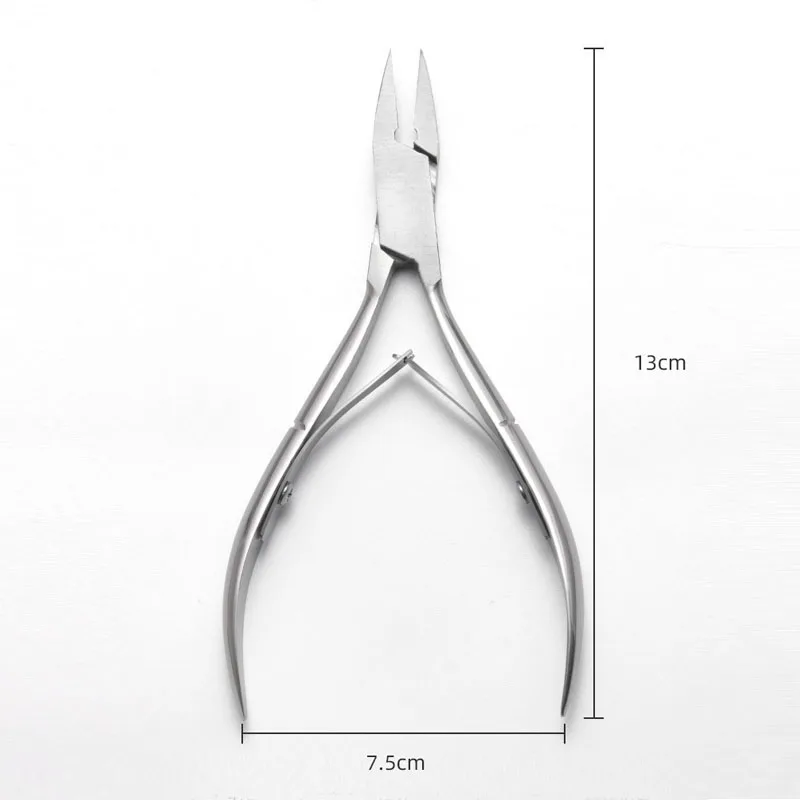 1Pcs Toenail Ingrown Nail Art Cuticle Nipper Clipper Edge Cutter Manicure Scissor Plier Tool Pedicure Dead Skin Remover