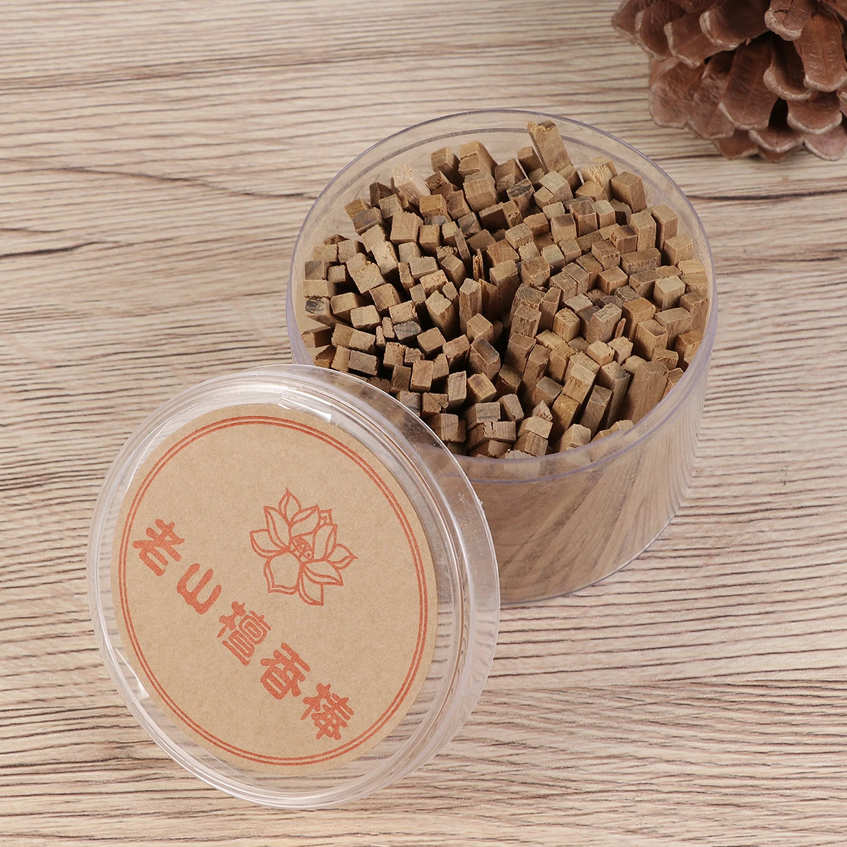 

High Quality Sandalwood Stick Incense Box Fresh Air Living Room Buddhist Temple Meditation Supplies
