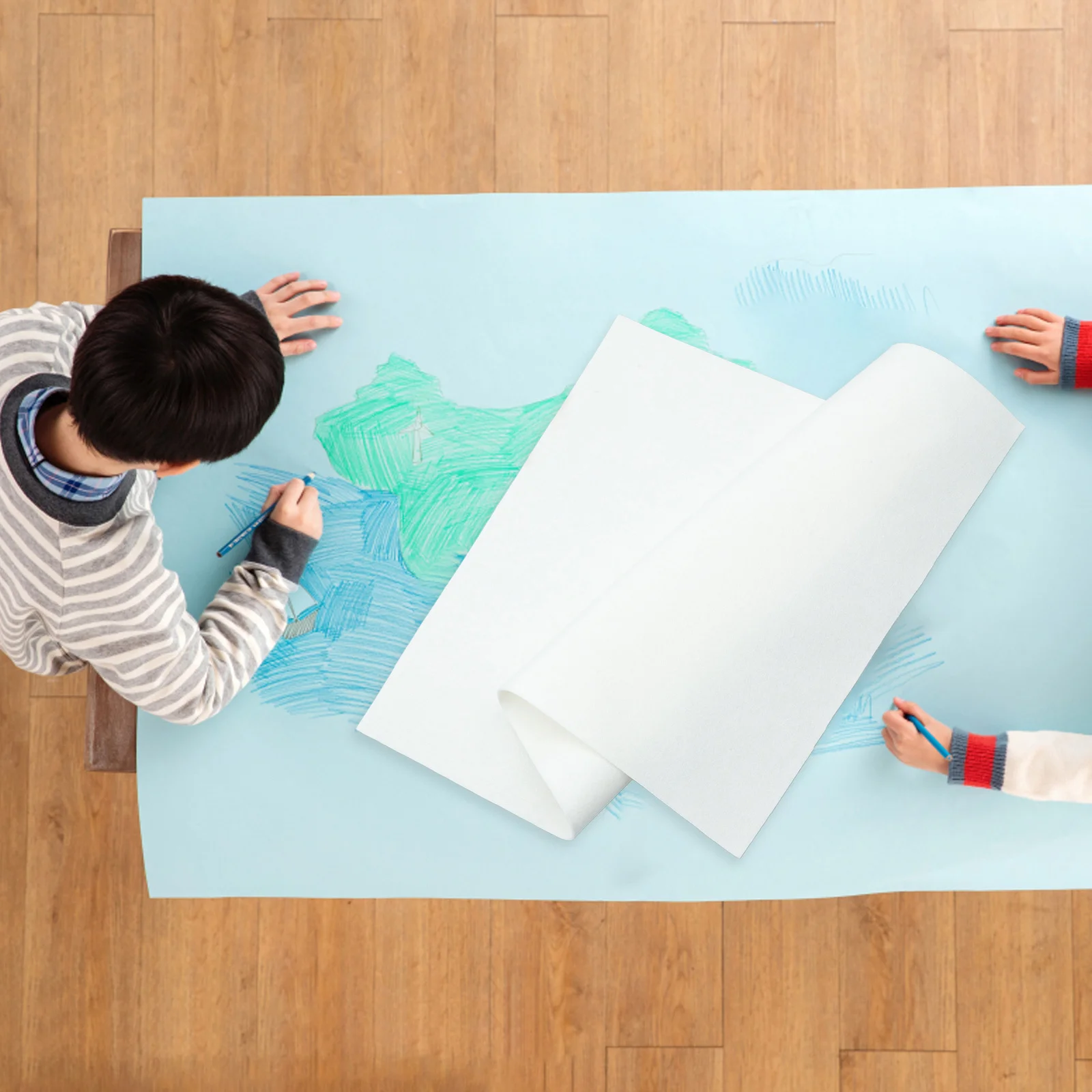 

1Pcs Wool Felt Calligraphy Mat 3mm 50x70cm Practical Drawing Painting Desk Pad for Students Home School Calligraphy Mat