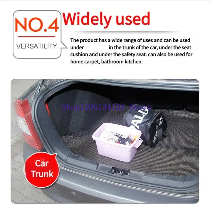 

kl23 Настраиваемый коврик для багажника автомобиля Нескользящие поверхности ПВХ Защита пола Пылезащитный чехол