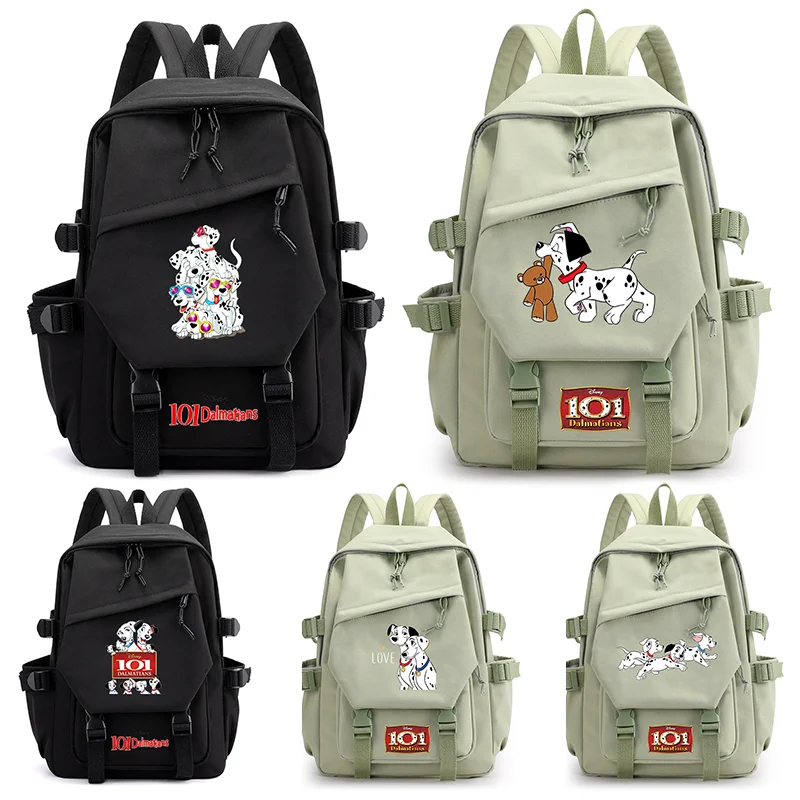 

Disney 101 Dalmatians Girls Kids School Book Bags Mochila Escolar Women Bagpack Teenagers Travel Backpack Kawaii Boys