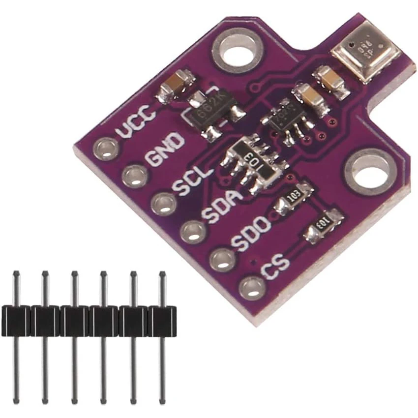 BME680 Digital Temperature Humidity Pressure Sensor Breakout Board compatible for Arduino Raspberry Pi ESP8266 3~5VDC BME680