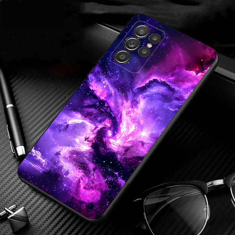 Universe Space Planet Phone Case For Samsung Galaxy S25 S24 S23 S22 S21 Ultra S24 S23 S22 S21 S25 Plus S24 S25 FE