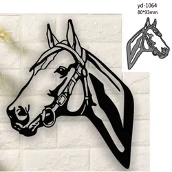 Metal Cutting Dies animal horse Decoration Scrapbook Paper Craft Knife Mould Blade Punch Stencils