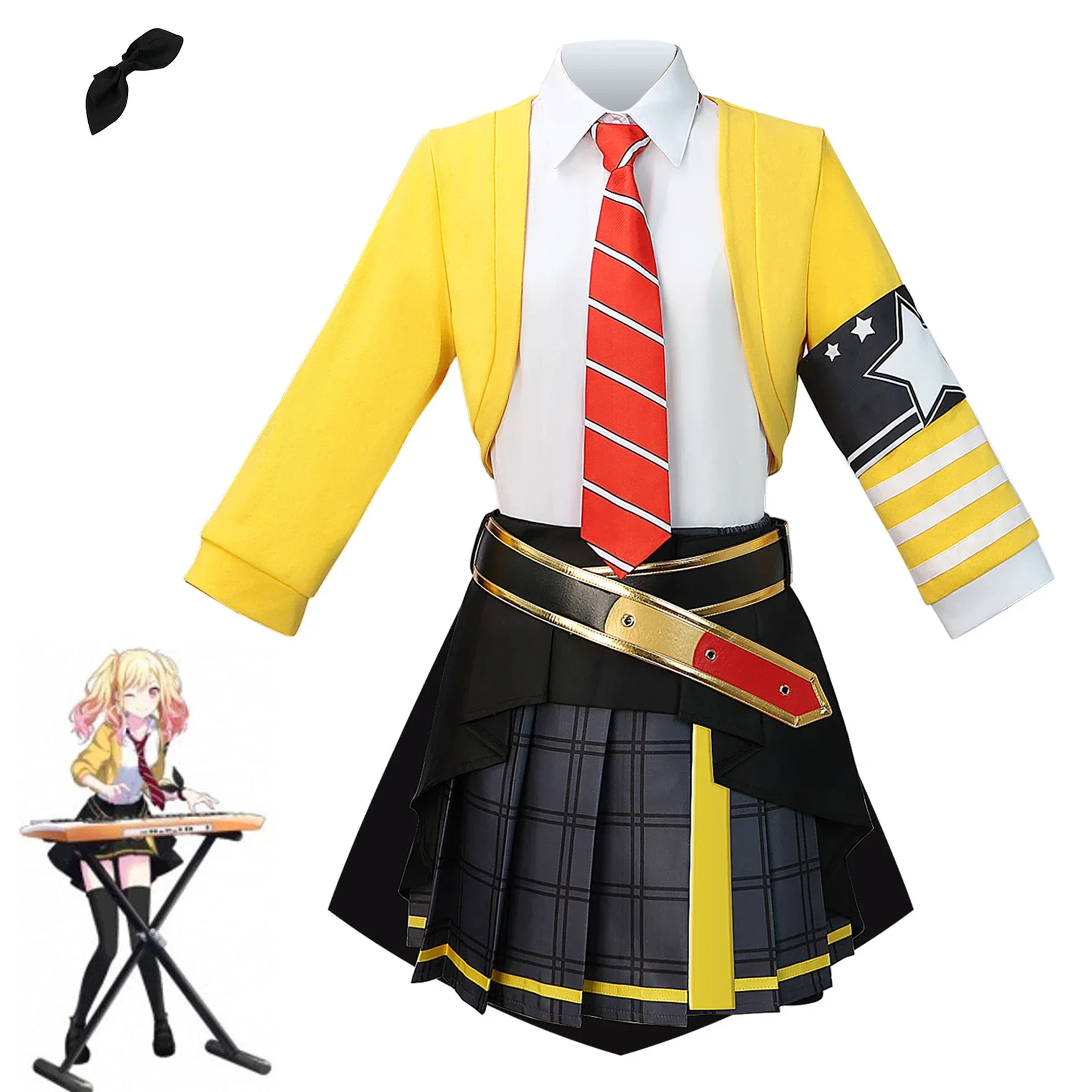 

Anime Project Sekai Colorful Stage Leo/need Tenma Saki Cosplay Costume Adult Women Girls JK Skirt Suit Halloween Uniform Outfit