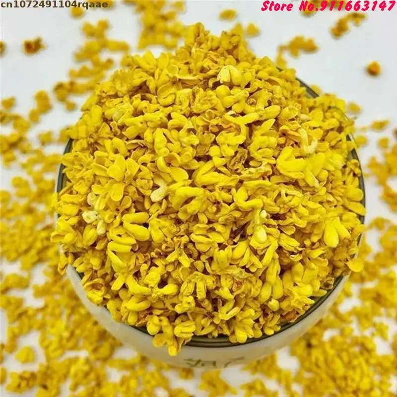 Top Natural Osmanthus Fragrans Dried Flowers Aromatic Gui Hua Buds For Soap Candle Essence Tea Women's Perfume Making Materials