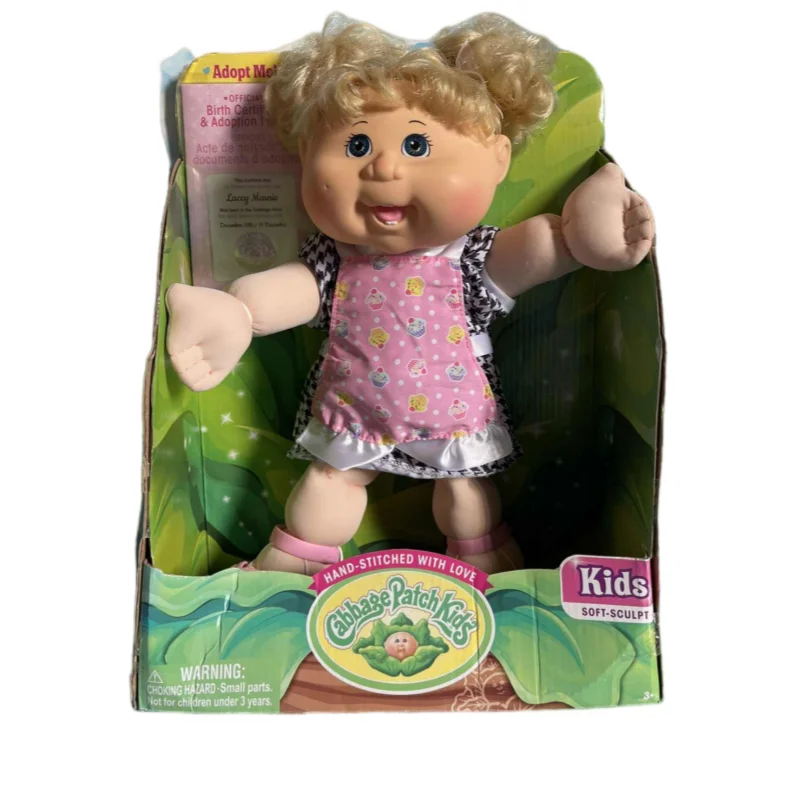 

Genuine Cabbage Patch Kids Cauliflower Dolls Brand New Boxed Cute Gifts Children'S Doll Toy Gift Childhood Healing Accompany
