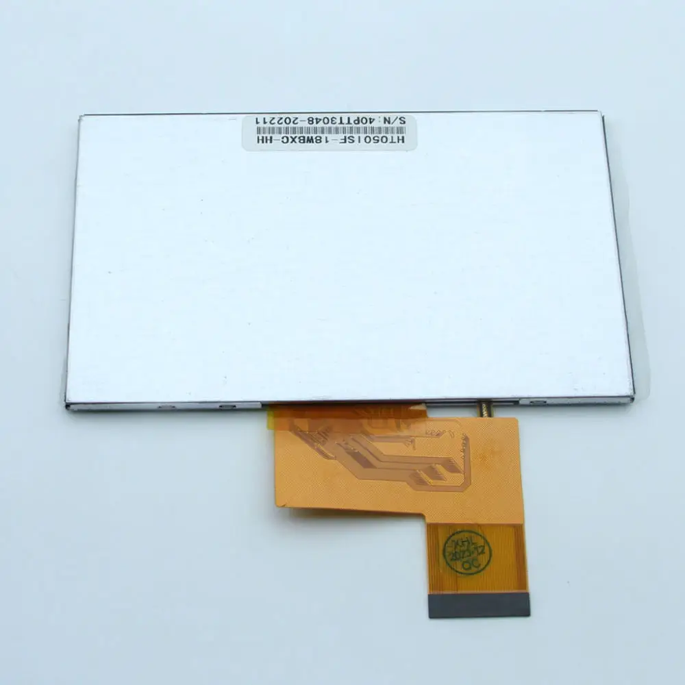 Resistive Touch Display Module 5 Inch IPS 800x480 High Brightness 1000 Nits TTL 40 Pin Interface Industrial Electronics