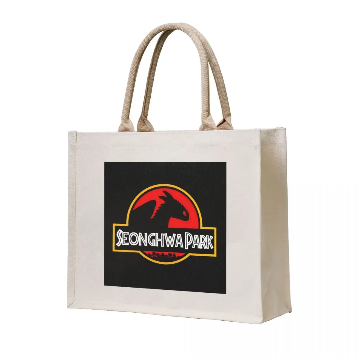 

seonghwa park logo Tote Bag Beach bag canvas tote custom bags eco pack