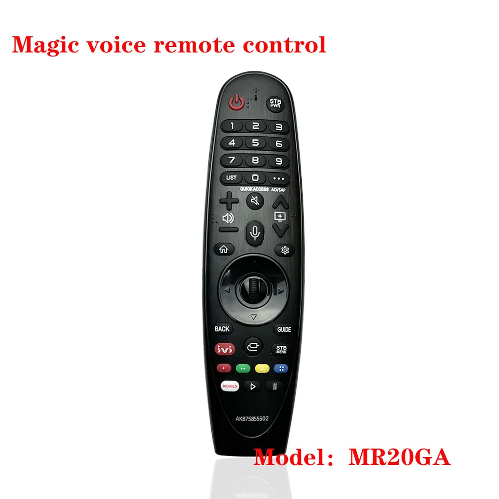 جهاز التحكم عن بعد السحري الصوتي للتلفزيون الذكي ، AKB75855502 ، MR20GA ، our L ، 4K ، NANO9 ، NANO8 ، ZX ، WX ، GX ، CX ، سلسلة BX مع ميزة مؤشر ipi #5