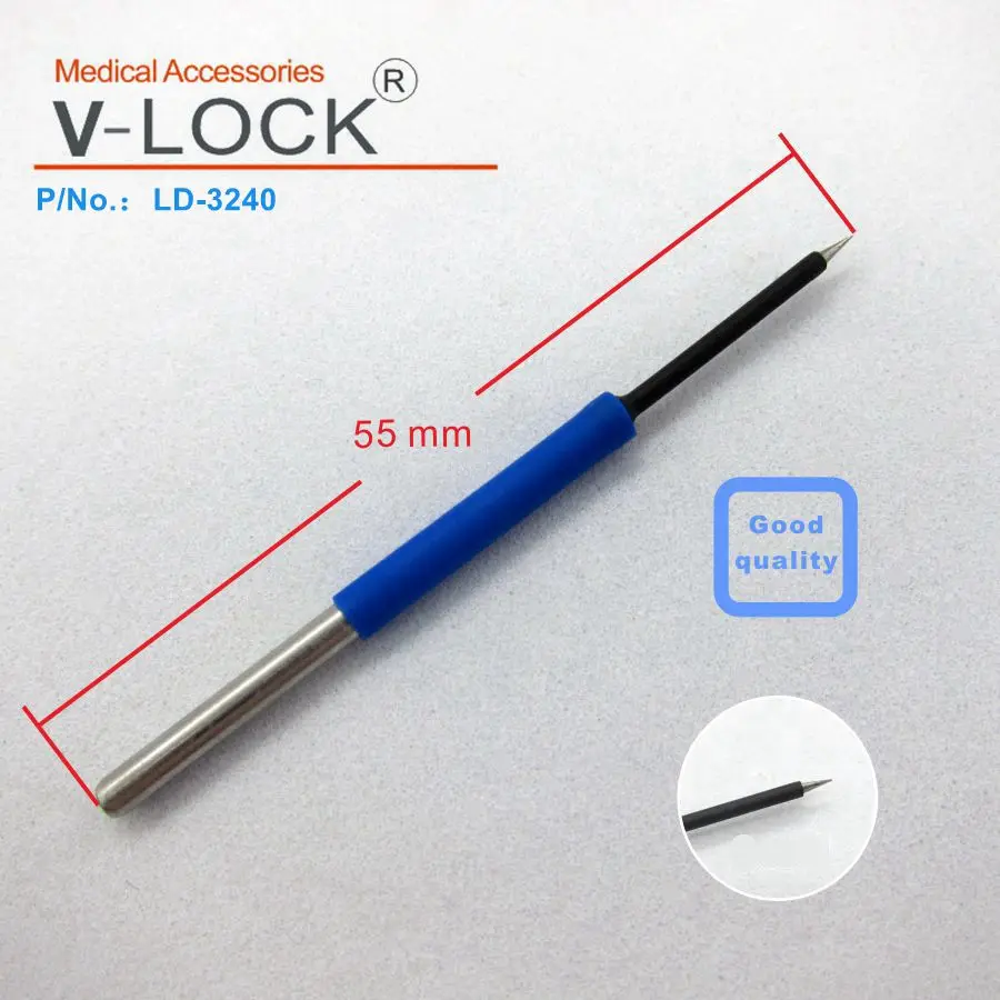 2019V-LOCK best electrosurgical electrode 2.36mm*55mm Arthroscopic ElectrodesTungsten tip