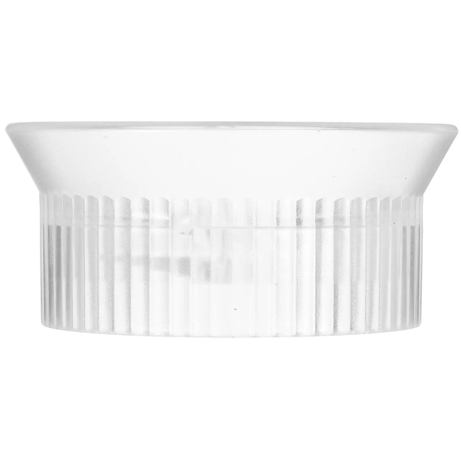 Espresso Dosing Ring for Single/Double Valve Portafilters – Transparent Anti-Scatter Coffee Powder Funnel