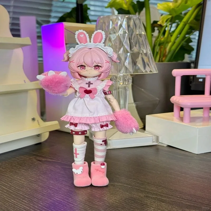 Authentische Freiheit Advocates Elektronische Nette Haustier 1/12 Bjd Blind Box Action Anime Figuren Puppen Kawaii Spielzeug Geschenk Caixa Caja