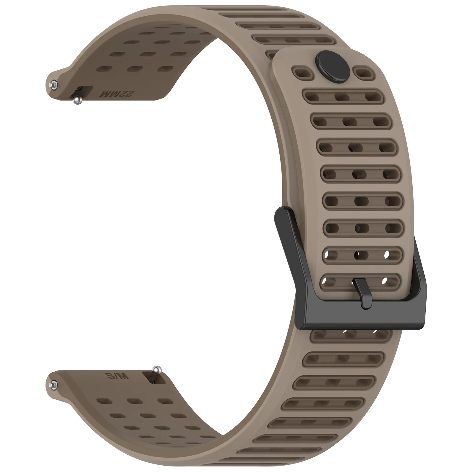 Silikon-Uhrenarmband 22 mm für Suunto Vertical 2/RACE 2 S/Run/Ocean Ersatzband für Suunto 5 9 Peak Pro Armband – Detail 17