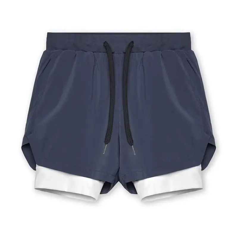 

Camo Running Shorts Men Gym Sports Shorts 2 In 1 Quick Dry Workout Training Gym Fitness Jogging Short Pants Summer Men Shorts