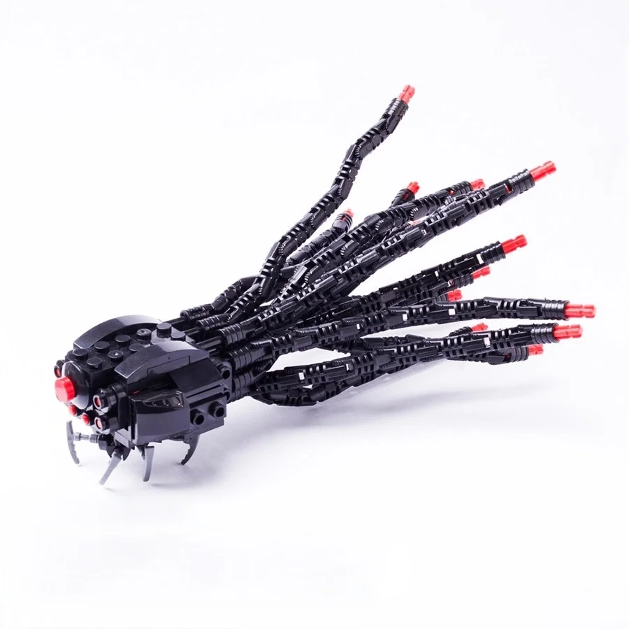 MOC Sentry Robot Model 14-klauw Spider Octopus Monsters Creatieve bouwstenen Gemonteerd Ornament Kinderpuzzel Geschenken