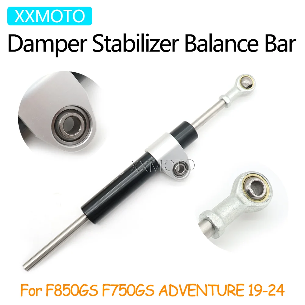 For BMW F850GS Adv F750GS F 850 750 GS Adventure 2019-2021 2022 2023 2024 Motorcycle Steering Damper Stabilizer Balance Bar
