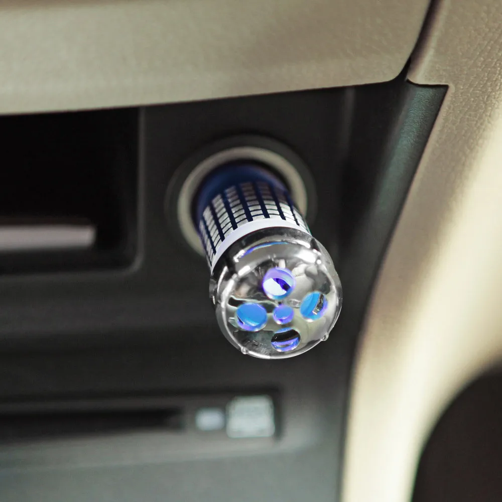 Factory spot, car electrical appliances remove smoke PM2.5 particulate matter mini car negative ion air purifier