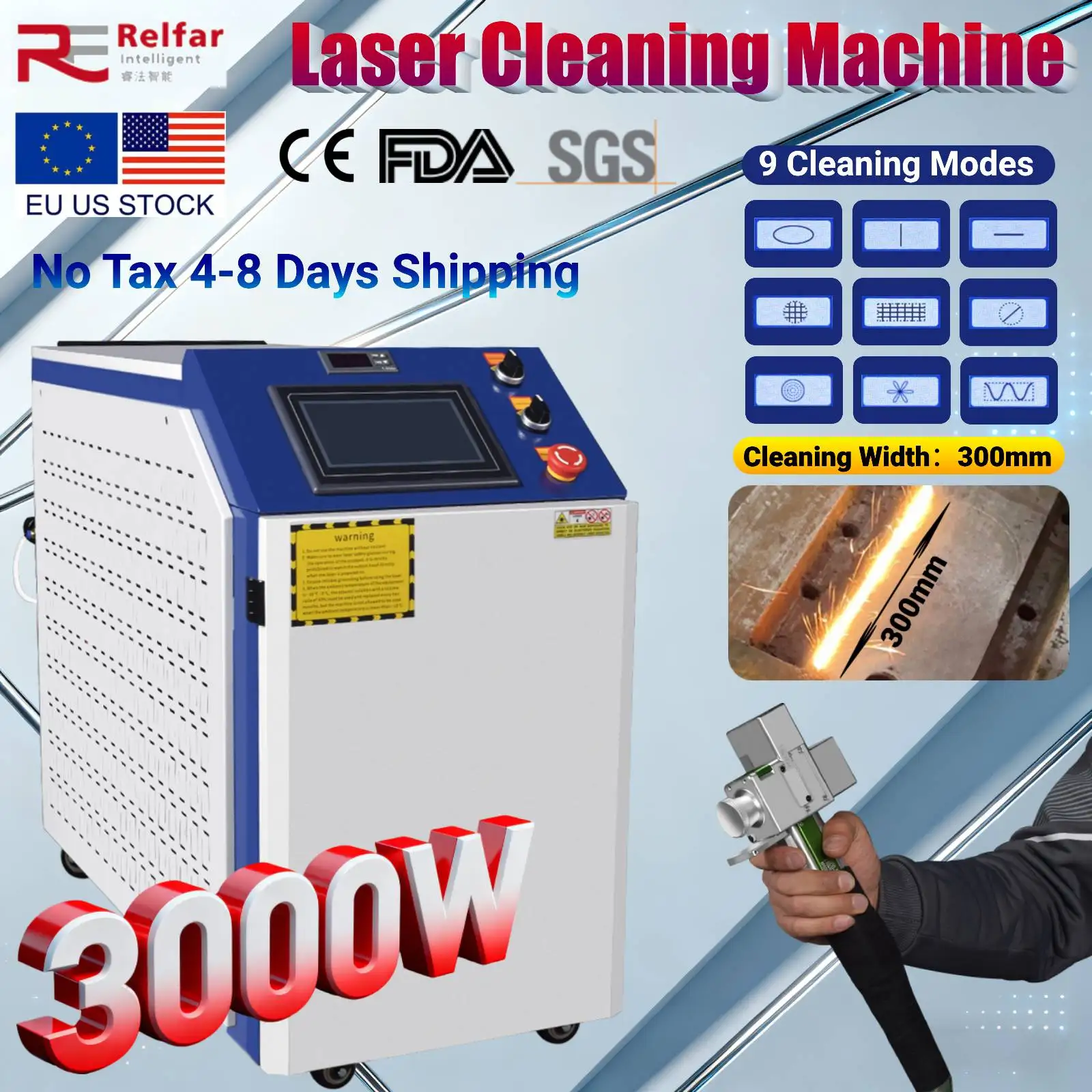 3000W Laser Cleanin…