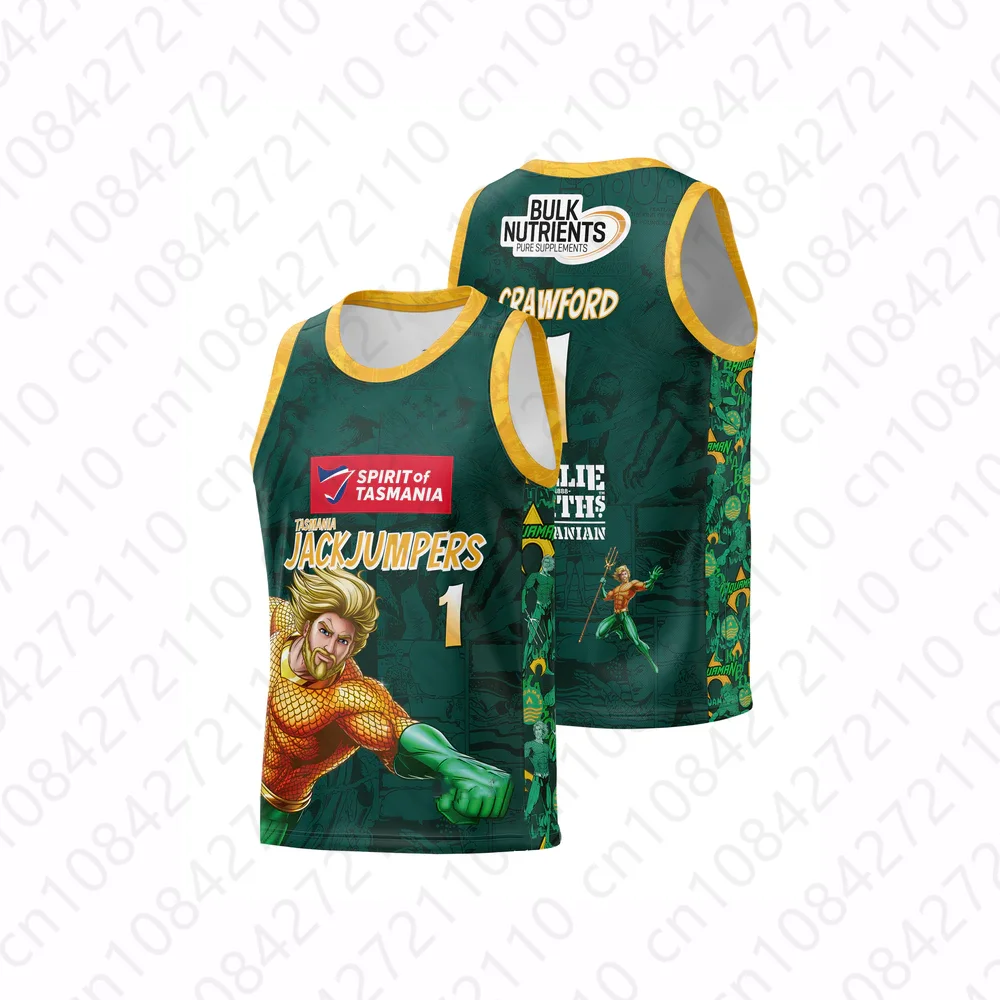 2024 New Australian Basketball Australian Basketball Jerseys Summer Basketball Training Jerseys Men's/Boys Sports Vests