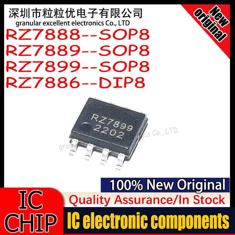 

(5piece) 100% New RZ7888--SOP8 RZ7889--SOP8 RZ7899--SOP8 RZ7886--DIP8 In Stock IC Chip Chipset