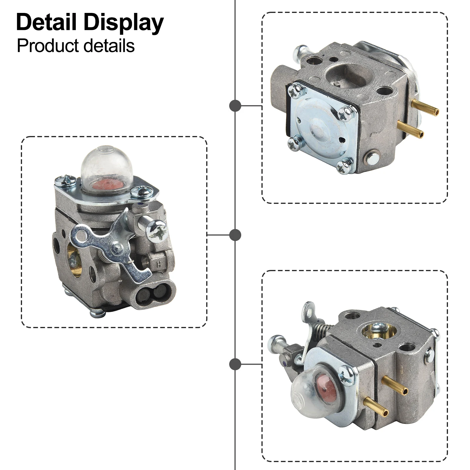 Carburetor Maintenance Kit for ecoflow for sliver And Black B210 Carburetor Kit Optimal Fuel-Air Mixture User-Friendly Design