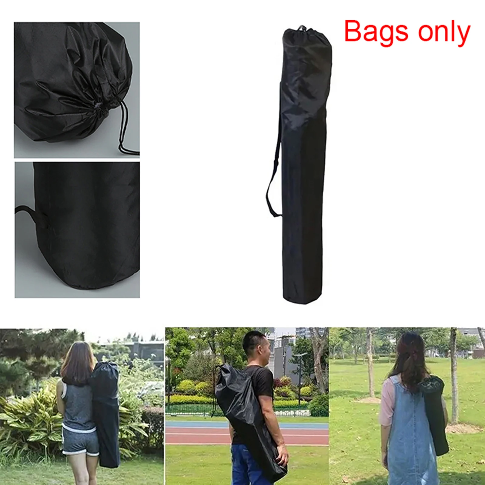 Outdoor Portable Camping Folding Chair Carrying Bag with Umbrella Slot Replacement Storage Organizer for Easy Travel