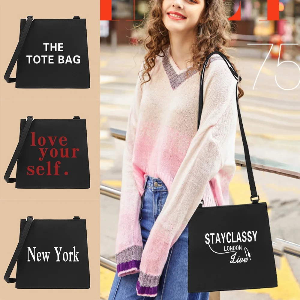 Adjustable Crossbody Square Bags 2022 Women Commuter Messenger Case Fashion Shoulder Casual Dinner Bag Walls Pattern