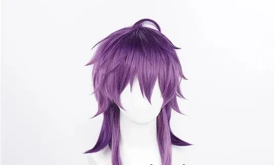 Rin Wig Cosplay From Anime Purple Gradiently Long Synthetic hair + Free Wig Cap