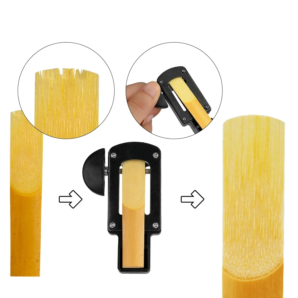 Alto Sax Reed Trimmer Saxophone Reeds Cutter Clarinet Reeds Recifier Tool