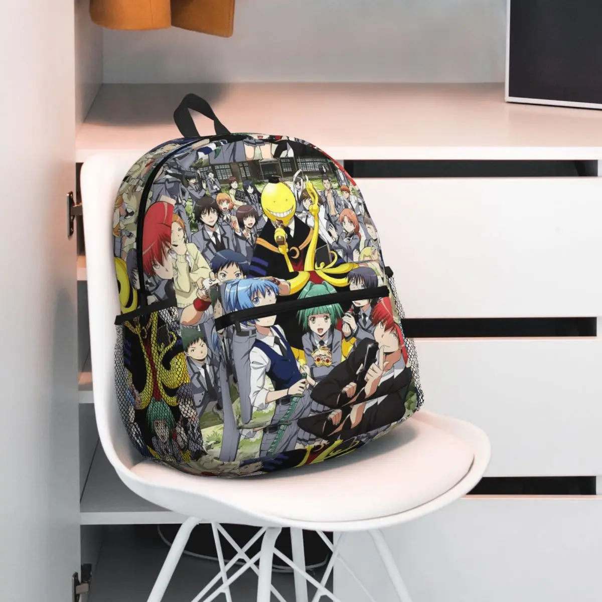 Assassination Classroom Octopus Koro Sensei Backpack Daypack Large Capacity Children BookBag School Bag Shoulder Bags