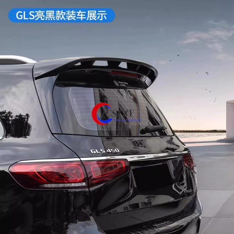 

Спойлер на крышу, АБС-пластик, неокрашенный автомобильный спойлер, внешние автомобильные аксессуары для Mercedes X167 GLS ML-класса 2020-2023