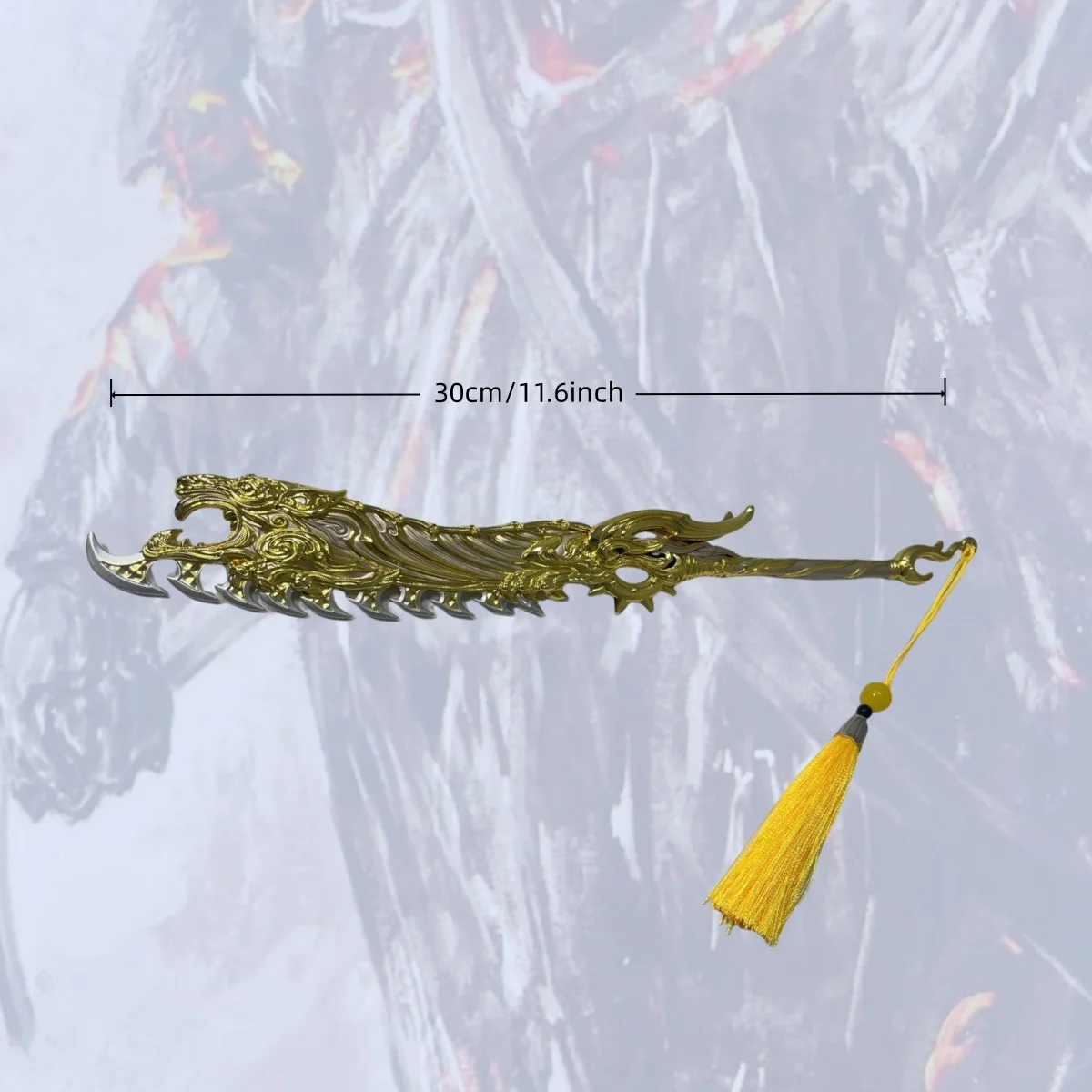 11.8인치 나라카 블레이드포인트 메탈 카타나 검 오리지널 사무라이 검 닌자 일본 카타나 검 코스프레 소품 장난감